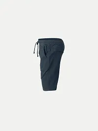 Rad prix Boys Pale Blue Solid Shorts-thumb2