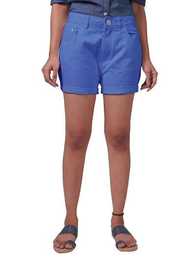 Rad prix Women Solid Woven Shorts