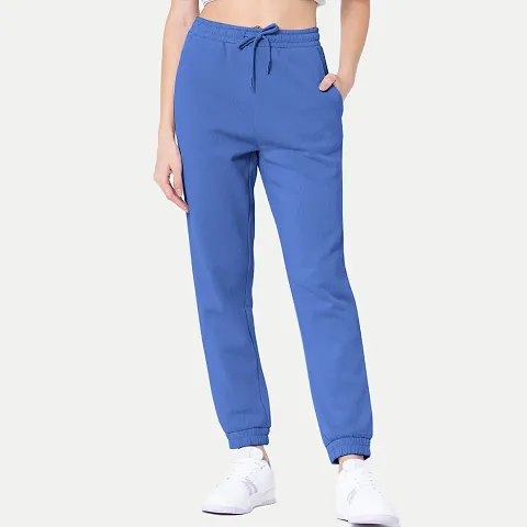 Womens Solid Joggers