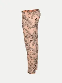 Rad prix Teen Girls Beige Floral -Printed Pants-thumb2