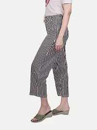 Rad prix Women Printed Lounge wear Pants White-thumb2