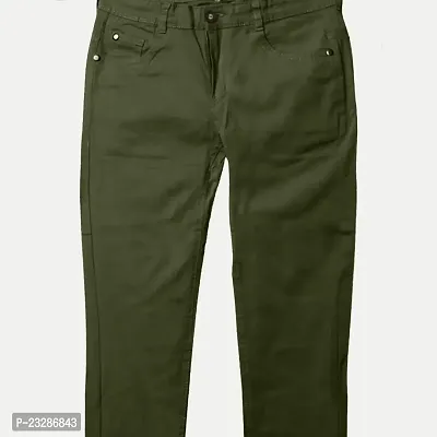 Rad prix Boys Green Regular-fit Trousers-thumb2