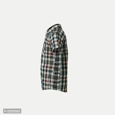 Rad prix Boys Black Multi-Checked Shirt-thumb2