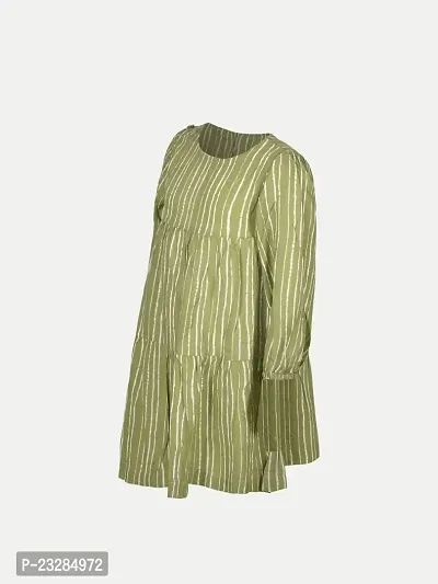 Rad prix All-Over Striped Cotton Dress-thumb2