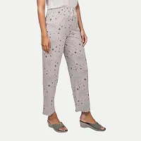 Rad prix Women Grey Star Printed Pyjamas-thumb2