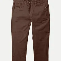 Rad prix Boys Brown Regular-fit Trousers-thumb1