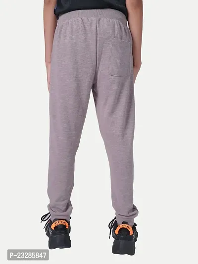 Rad prix Teen Boys Knitted Jogger Pant -Light Grey Colour-thumb4