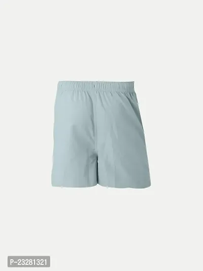 Rad prix Boys Sky Blue Solid Casual Shorts-thumb4