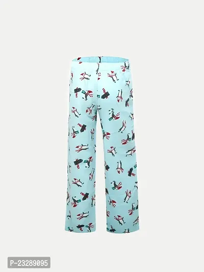 Rad prix Teen Girls Aqua Floral -Printed Pants-thumb4