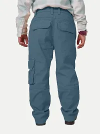 Rad prix Boys Blue Cargo Pants-thumb3