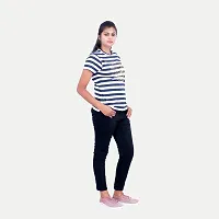 Rad prix Women Stripe Printed- Tees-thumb3