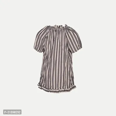 Trendy Cotton Striped Top For Girls-thumb4