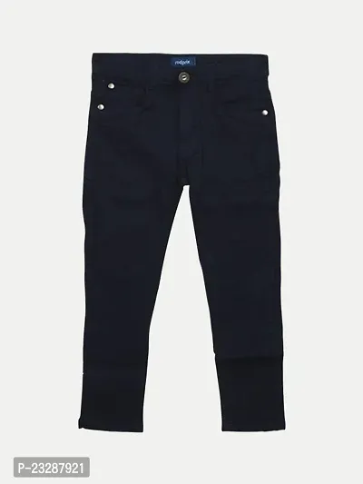 Rad prix Black Regular-Fit Twill Trousers-thumb3