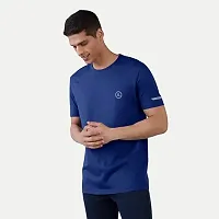 Rad prix Men Blue Regular Fit Sports T-Shirt-thumb2