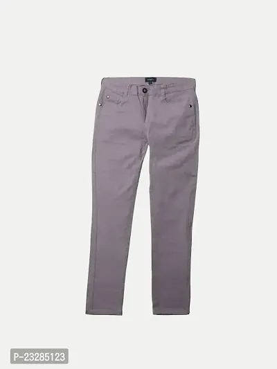 Rad prix Teen Boys Grey Regular-Fit Twill Trousers