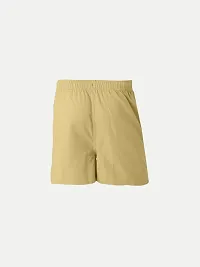 Rad prix Boys Beige Solid Casual Shorts-thumb3