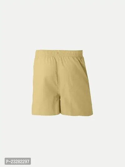 Rad prix Boys Beige Solid Casual Shorts-thumb4