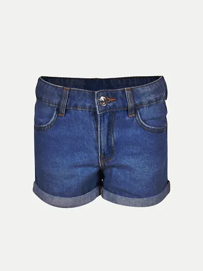 Rad prix Teen Girls Dark Washed Shorts