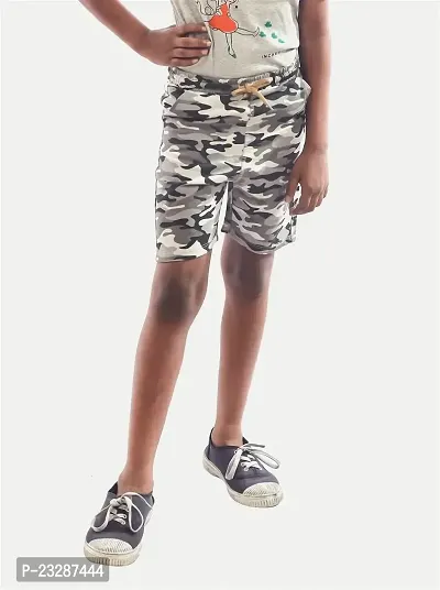 Rad prix Teen Boys Camouflage Printed Shorts-thumb2