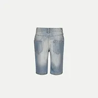 Rad prix Boys Denim Casual Shorts - Light Blue Colour-thumb3