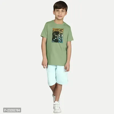 Boys Pista Printed Gamer on T- Shirt-thumb4