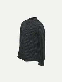 Rad prix Boys Black Pin-Check Shirt-thumb1