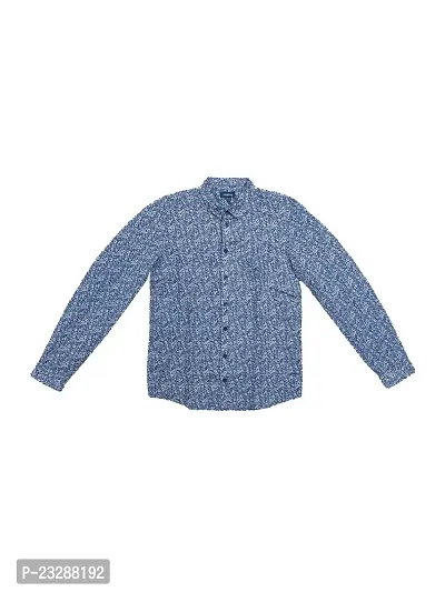 Rad prix Teen Boys Blue Floral Button-Down Shirt