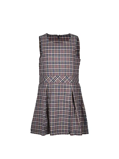 Rad prix Girls A-line Pleated-Dress with Checks