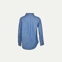 Rad prix Boys Light Blue Washed Shirt-thumb3