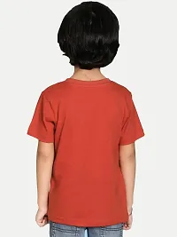 Rad prix Teen Boys Red Graphic Printed Tees-thumb4