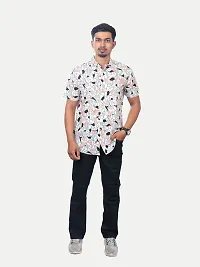 Rad prix Men Casual Multicolour Abstract Printed Cotton Shirt-thumb2