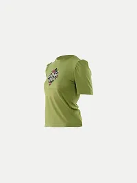 Rad prix Green Graphic-Printed T-Shirt-thumb1