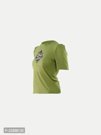 Rad prix Green Graphic-Printed T-Shirt-thumb2