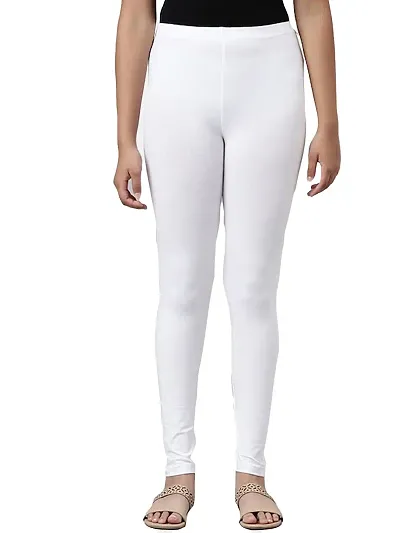 Stylish Lycra Solid Leggings For Women