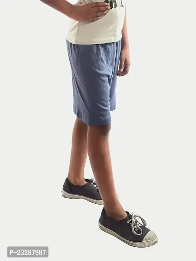 Rad prix Teen Boys Light Blue Casual Shorts-thumb2