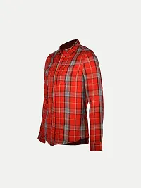 Rad prix Mens Red Checked Full Sleeve Shirt-thumb1