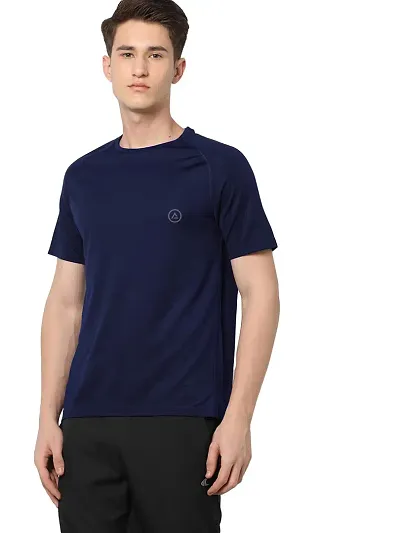 Rad prix Men Textured Sports T-Shirt