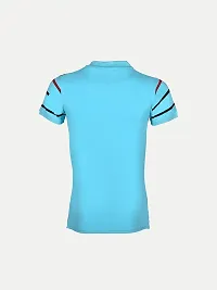 Rad prix Men Blue T-Shirt with Fashion Stripes-thumb3