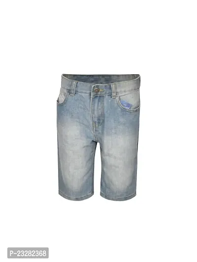 Rad prix Boys Denim Casual Shorts - Light Blue Colour