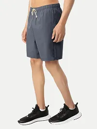 Rad prix?Men Basic Dark Grey Shorts-thumb1