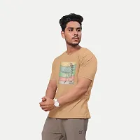 Rad prix Men Sand Digital Printed Cotton T-Shirt-thumb1