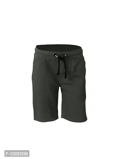 Rad prix Teen Boys Black Casual Shorts-thumb0