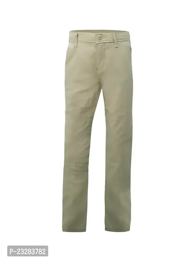 Rad prix Boys Olive Green Regular-fit Trousers