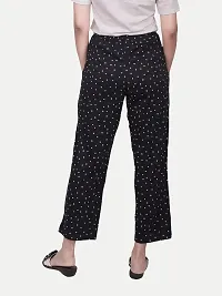 Rad prix Women's Navy Blue Polka Dot Printed Pyjamas-thumb3