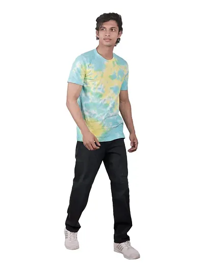 Rad prix Men Light Tie and Dye T-Shirt