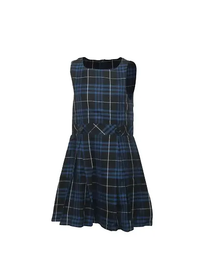 Rad prix Girls A-line Pleated-Dress with Checks