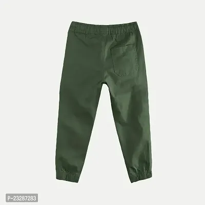 Rad prix Boys Pastel-Green Woven Joggers-thumb4