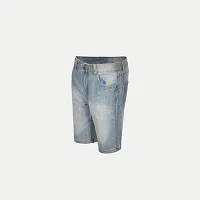 Rad prix Boys Denim Casual Shorts - Light Blue Colour-thumb1