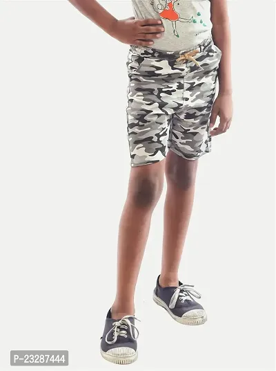 Rad prix Teen Boys Camouflage Printed Shorts-thumb3