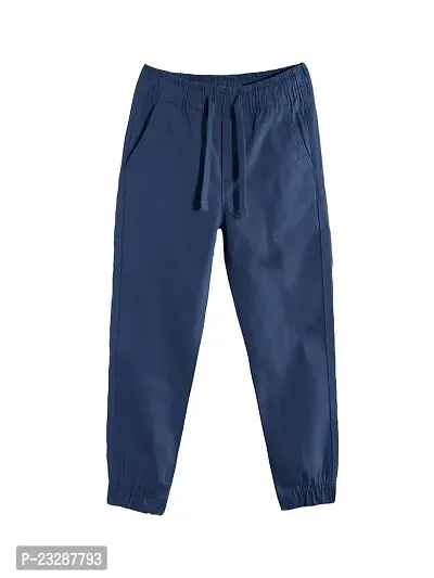 Rad prix Boys Pastel-Dark Blue Woven Joggers-thumb0